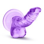 Naturally Yours - 4 Inch Mini Cock - Purple - Image 3