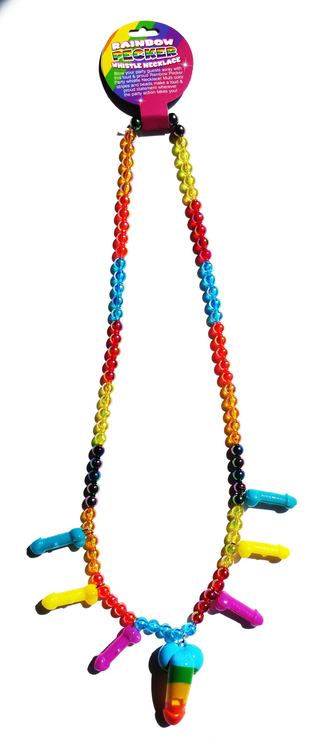 c383EOcsnHqyEHDTwn06gsYMmOQSpLLD Rainbow Pecker Whistle Necklace - Image 1