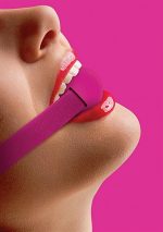 Elastic Ball Gag - Pink - Image 3