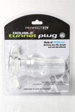 Double Tunnel Plug XL - Clear - Image 2