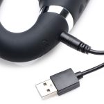 10x Mighty Rider Vibrating Strapless Strap-on Black - Image 3