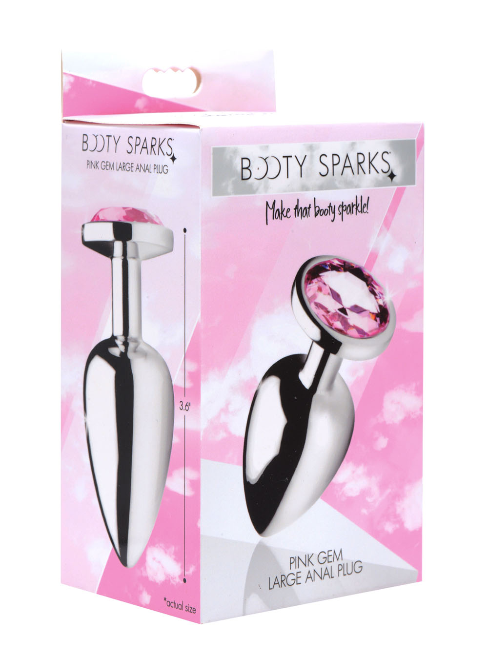 cJLRGpfgauqVvEZkkSVjZCGtBnh4DeVN Pink Gem Anal Plug - Large - Image 1