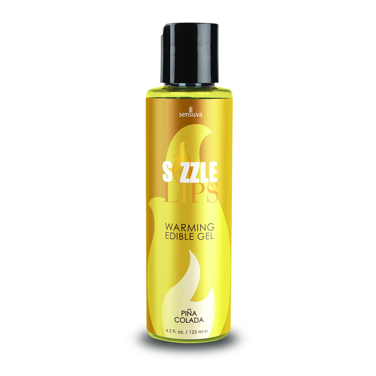 cKoRepVQrlfV6ASx6KrjQgtOmOhXJcqU Sizzle Lips Warming Edible Gel - Pina Colada - 4.2 Fl. Oz. / 125 ml - Image 1