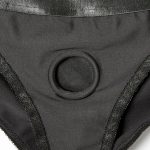 Em. Ex. Active Harness Wear Crotchless Silhouette - Black - Extra Large - Image 3