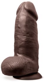 Au Naturel - Chub - 10 Inch Dildo - Chocolate - Image 2
