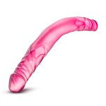 B Yours 14 Inch Double Dildo - Pink - Image 3