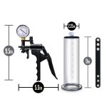Performance - Vx8 Premium Penis Pump System With Silicone Cock Strap - Clear - Image 4