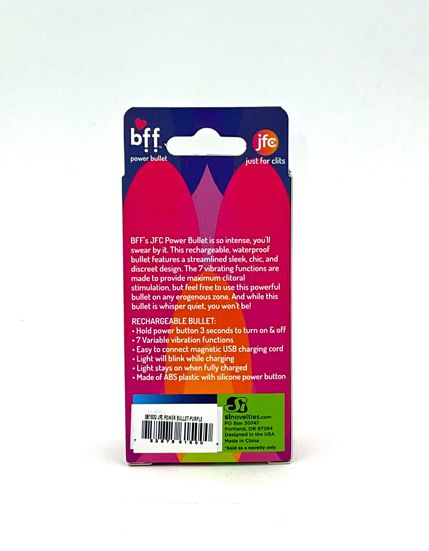 cimw6u9pfzfpKX990FoICbi6OWSK7aKW Jfc Rechargeable Power Bullet - Purple - Image 1