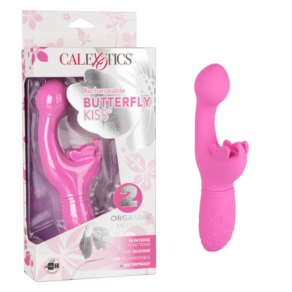 ckQZRGY9swiwfVYH2qeG3YCvdaMofxin Rechargeable Butterfly Kiss - Pink - Image 1