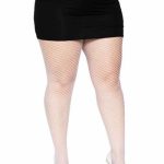 Industrial Net Pantyhose 1x 2x White