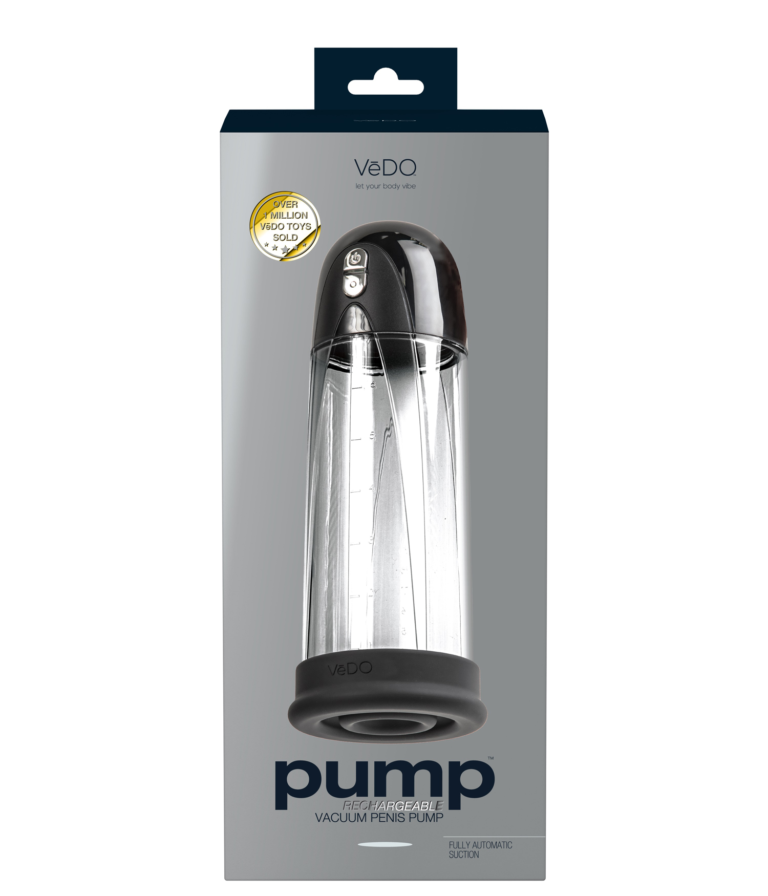 cuVWCnzjl8AlekNXEsphKCpfyFkcxobk Pump Rechargeable Vacuum Penis - Just Black - Image 1