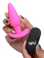 21x Silicone Butt Plug With Remote - Pink - Image 7