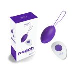 Peach Vibrating Egg - Into You Indigo - Image 2