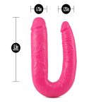Big as Fuk - 18 Inch Double Headed Cock - Pink - Image 4