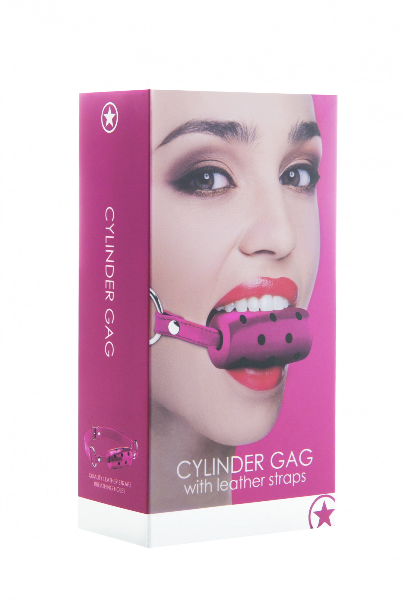 d9227c2d864f741ce9b15d71bfbefebd Cylinder Gag - Pink - Image 1