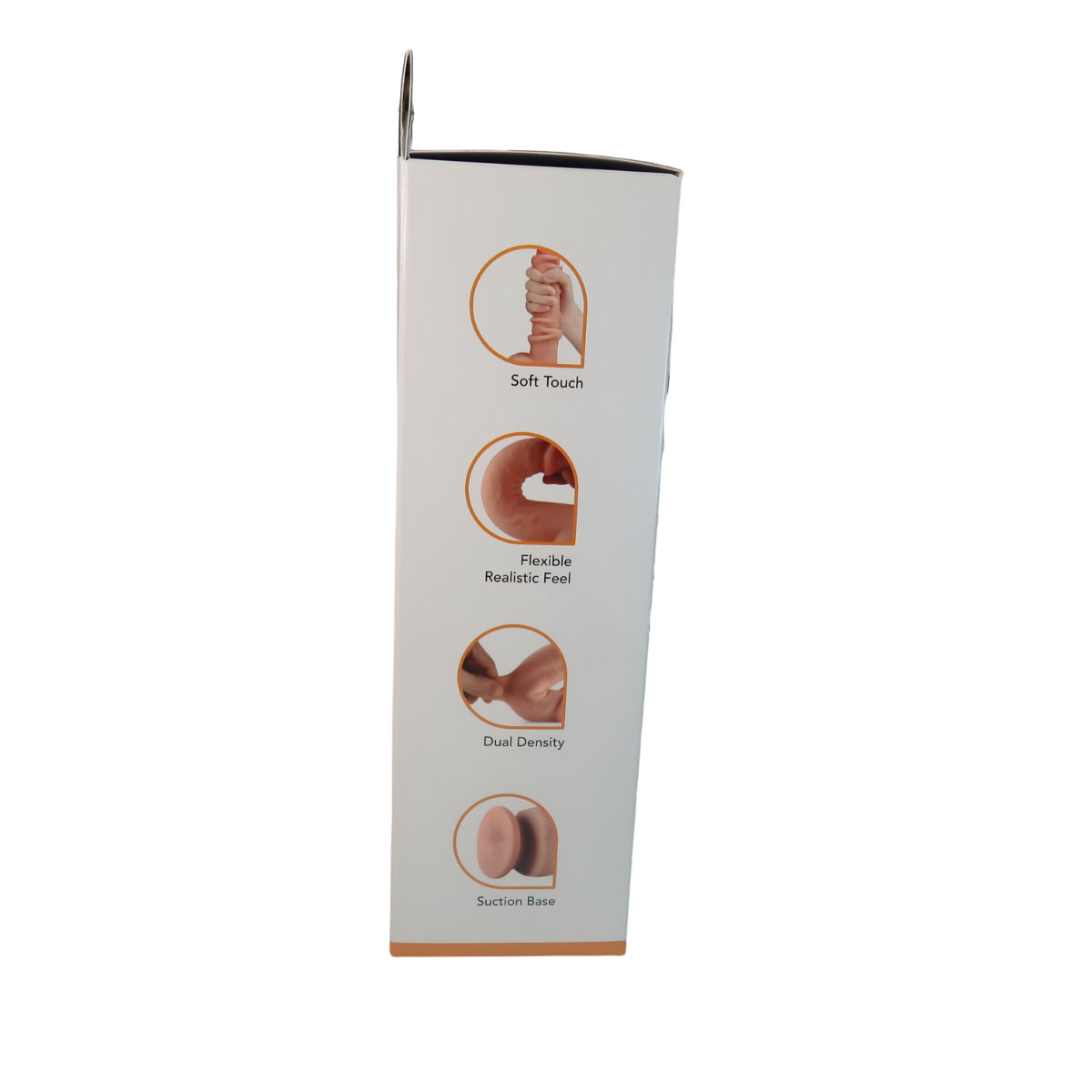 dAVQ52Y8x5dbn8xZrlSlZagMzz4RMqA2 Real Skin 7.5" Dual Layer Dildo - Dark Brown - Image 1