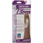 Vac-U-Lock 7-Inch Ultraskyn Thin Dong - Caramel