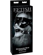 Fetish Fantasy Limited Edition Masquerade Mask and Ball Gag - Image 2