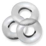 Fat Willy 3-Pack Jumbo C-Rings - Clear - Image 6