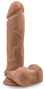 Dr. Skin Silicone - Dr. Julian - 9 Inch Dildo With Suction Cup - Mocha - Image 2
