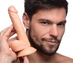 Pop Pecker 6.5 Inch Dildo With Balls - Light - Image 7
