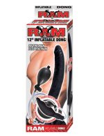 Ram 12-Inch Inflatable Dong - Black - Image 2