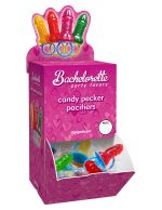 Bachelorette Party Favors Candy Pecker Pacifier 48 Pieces Display - Image 2