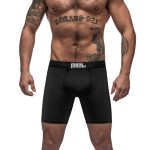 Black Nite Long Leg Short - Black - Large
