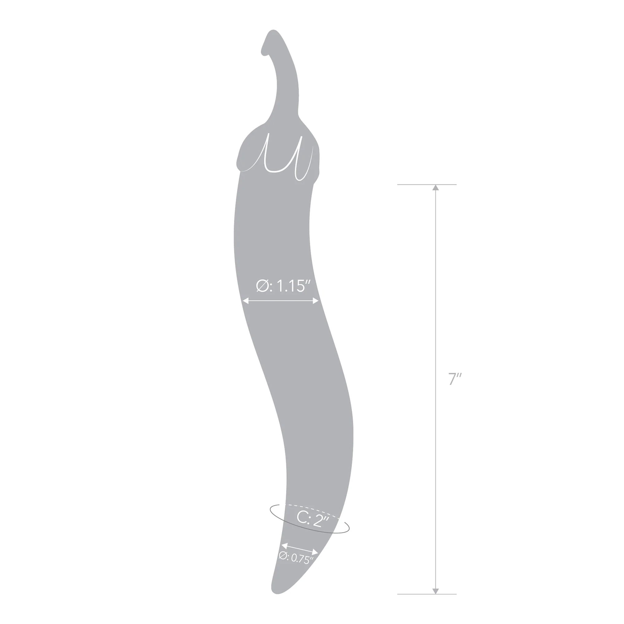 dlvSAg7tnTcHhuGD0UbLaFMtnP52H1oW Glas Naturals Chili Pepper Dildo - Image 1