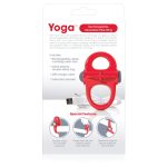 Charged Yoga Rechargeable Vibe Ring - Red