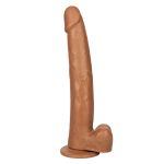 Size Queen 12 inch/30.5 Cm - Brown - Image 5