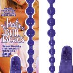 Vibrating Butt Beads-Purple