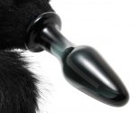 Midnight Fox Glass Plug With Tail - Image 3