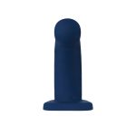 Nexus Collection - Banx - 8 Inch Silicone Dildo - Navy - Image 5