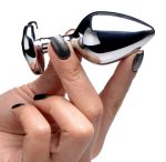 Black Heart Gem Anal Plug - Medium - Image 8