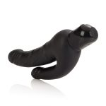 Waterproof Power Stud Over and Under Dong - Black - Image 5