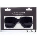 Shiny Eyemask for Naughty Pleasure - Black