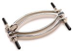 Pussy Tugger Adjustable Pussy Clamp With Leash - Silver - Image 3