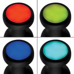 7x Light Up Rechargeable Anal Plug - Large - Image 5