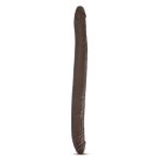 Dr. Skin - 16 Inch Double Dildo - Chocolate - Image 4