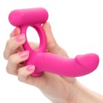 Silicone Rechargeable Double Diver - Pink - Image 9