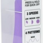 Soft Rain Power Bullet 3 Inch Breeze Coated 7 Function - Lavender