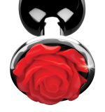 Red Rose Anal Plug - Small - Image 4