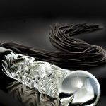 Icicles No. 38 - Clear / Black