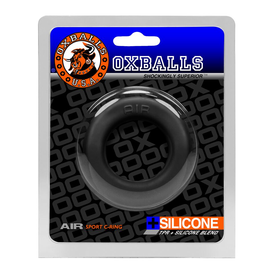 fGNyFxBA89kHg3q6LhlhbNUp5l7Z1FjZ Air Super-Lite Airflow Cockring - Black Ice - Image 1