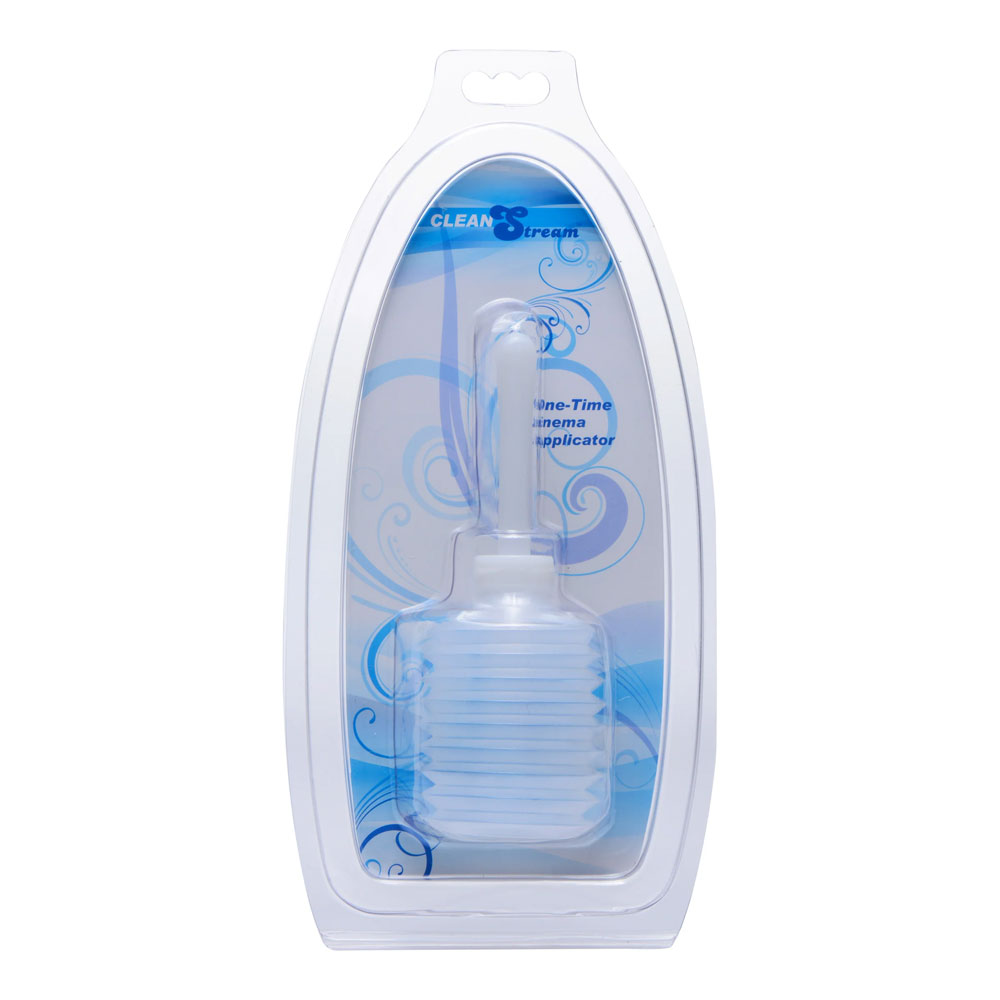 fW7SbjVd Disposable Enema Douche Applicator - Clear - Image 1