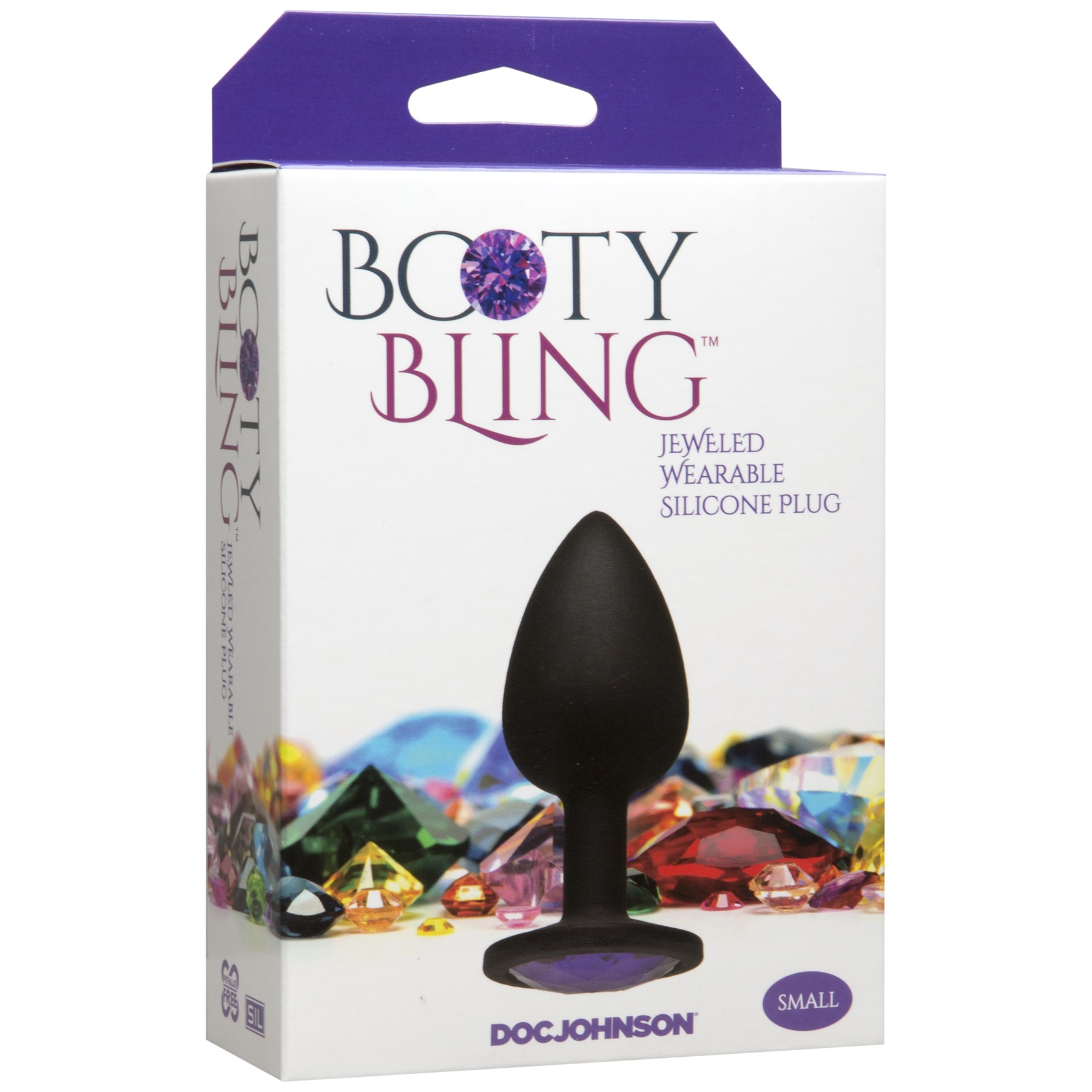 fXSMjlPjSQsikKu3lQAMuz9gGfVKCsoZ Booty Bling - Purple - Small - Image 1