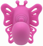 Venus Butterfly Silicone Remote Pulsating Venus G - Pink - Image 4