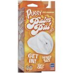 Palm Pal Frosted Ultraskyn Masturbator - Pussy - Clear