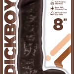 Dickboy - Skins - Dildo With Balls - 8 Inch - Chocolate Dick Lover